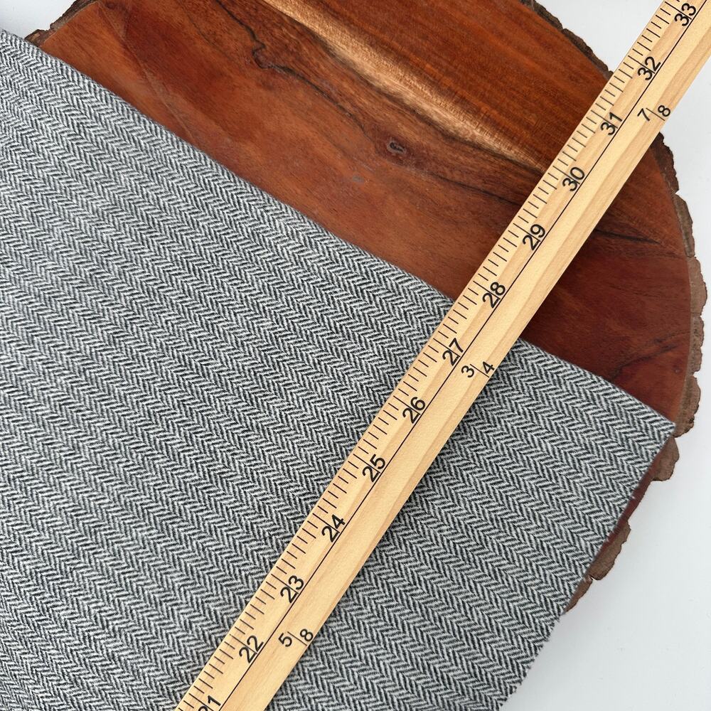 Lululemon Vinyasa Wrap Scarf 2 Set Gray Black One Size Herringbone Heathered EUC - Picture 6 of 10